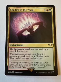MTG Shadow in the Warp Magic: The Gathering Warhammer 40K Rare #140 - Image 1