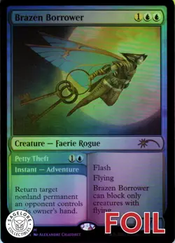 MTG Brazen Borrower (234) | NM Foil | Secret Lair Math is for Blockers {SLD} - Image 1