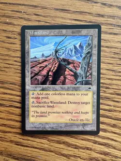 Wasteland - Tempest MTG Magic The Gathering - NM Unplayed - Image 1