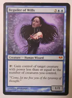 Beguiler of Wills MTG, Dark Ascension, Mythic Rare, LP - Image 1
