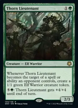 Thorn Lieutenant NM, English MTG Magic Game Night: Free For All - Image 1
