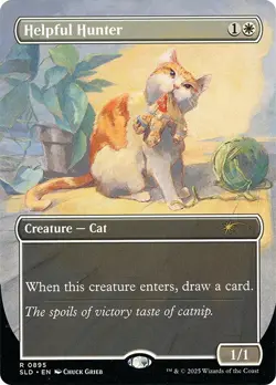 SEALED Secret Lair: Cats Are Better Than Dogs Rainbow Foil - Image 5