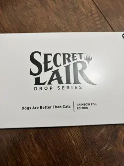 SEALED Secret Lair Dogs Are Better Than Cats Rainbow Foil - Image 2