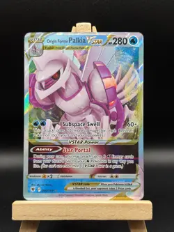 Origin Forme Palkia VSTAR 040/189 SWSH10: Astral Radiance Pokemon Card NM 040/18 - Image 1