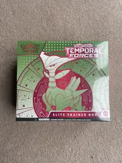 Pokemon TCG Temporal Forces Iron Leaves Elite Trainer Box (ETB) - New & Sealed - Image 1