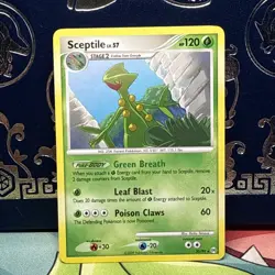 Pokemon 2009 Sceptile 30/99 Arceus Rare NM - Image 1