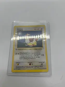 Pokemon TCG Pidgey Base Set 57/102 Regular 1st Edition Common - Image 5