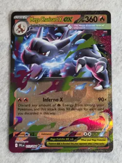 Pokemon TCG Mega Charizard Ex 13/94 Double Rare Phantasmal Flames English - Image 1