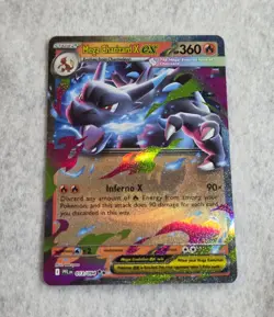 Pokemon TCG Mega Charizard Ex 13/94 Double Rare Phantasmal Flames English - Image 2
