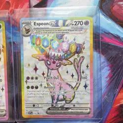 Pokemon Umbreon and Espeon Black Star Promo SVP175 SVP176 Figure Collection NM#2 - Image 3