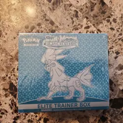 Pokemon TCG Sun & Moon Crimson Invasion Elite Trainer Box SEALED! - Image 1