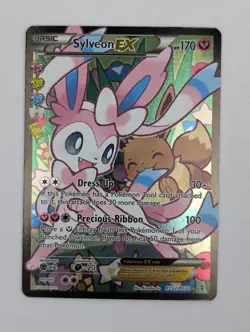 Pokemon Sylveon EX Radiant Collection RG32/RC32 Full Art Holo EN - Image 1