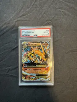 🔥 2014 Pokemon XY Flashfire Mega Charizard EX (#13) – PSA 8 - Image 1