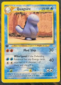 Pokemon TCG | Quagsire 48/64 | Neo Revelation 1st Edition | HP - Image 1