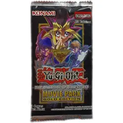 Yu-Gi-Oh! The Dark Side of Dimensions Movie Pack Gold Edition Booster Pack - Image 1