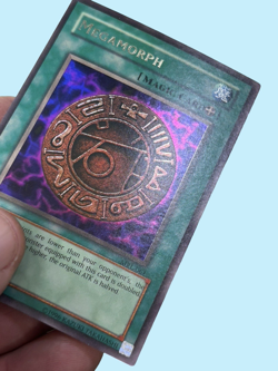 Yu‑Gi‑Oh! Megamorph MRL‑061, LP Light Play Holo - Image 3