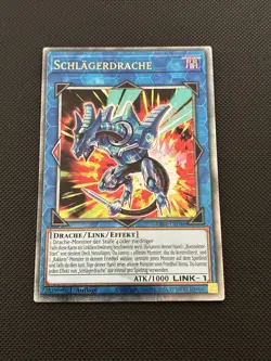 Striker Dragon RA01-EN046 1st Edition (Quarter Century Secret Rare) *GERMAN* NM - Image 1