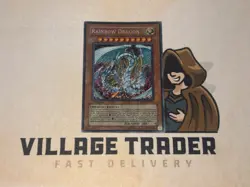 Rainbow Dragon TAEV-EN006 Secret Rare 1st Edition Yu-Gi-Oh! NM - Image 1