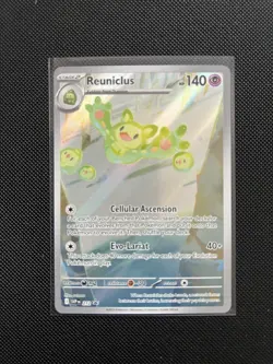 Pokemon TCG Black Bolt Reuniclus Illustration Rare Card Promo 212 - Image 1