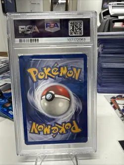 Alakazam #1 Holo - 1999 Pokemon Card Base Set - PSA 7 NEAR MINT - Image 2