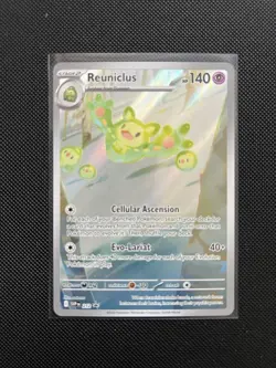 Pokemon TCG Black Bolt Reuniclus Illustration Rare Card Promo 212 - Image 1