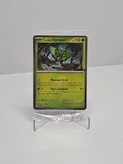 Teal Mask Ogerpon 024/167 EB Games Stamped Sealed Promo Pokemon Card - Image 1