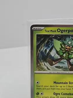 Teal Mask Ogerpon 024/167 EB Games Stamped Sealed Promo Pokemon Card - Image 3