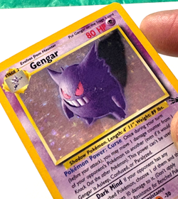 Gengar - 5/62 - Pokemon Fossil Unlimited Holo Rare Card WOTC HP Card - Image 4