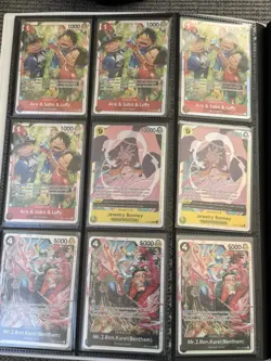 One Piece SR SEC Promo Alt Art 103 Card Lot - Image 3