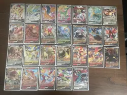 Pokemon TCG Lot of 26 V and EX Cards In Great Condition - Image 1
