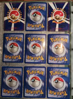 Vintage LOT POKEMAN CARDS COLLECTION- 132 Cards From Estate- Dark Charizard - Image 2