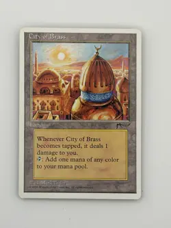 Magic the Gathering City Of Brass Chronicles MTG Vintage 1995 - Image 1