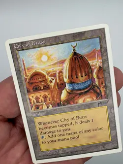 Magic the Gathering City Of Brass Chronicles MTG Vintage 1995 - Image 3