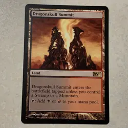 Dragonskull Summit ~ M11 Magic 2011 ~ UNPLAYED NM/MT ~ Rare MtG Magic - Image 1