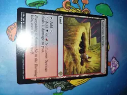 2x Sulfurous Springs ( 1 Borderless - 1 Regular ) Dominaria United Regular NM/M - Image 3
