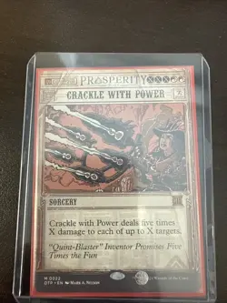 Crackle with Power Outlaws of Thunder Junction: Breaking News Regular - Image 1