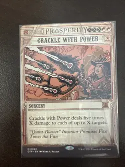 Crackle with Power Outlaws of Thunder Junction: Breaking News Regular - Image 3