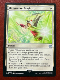 1x NM Restoration Magic - 0030 U FIN - MTG Magic Never Played x1 - Image 1
