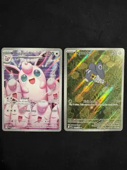 Pokemon Phantasmal Flames - Wigglytuff 105/094 & Nymble 96/94 Illustration Rares - Image 1