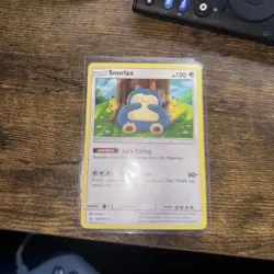 Pokemon TCG Snorlax 158/214 Holo Card Sun & Moon Unbroken Bonds - Image 1