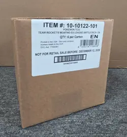 Pokemon Team Rocket's Mewtwo ex League BATTLE DECK DISPLAY CASE Sealed 6 Box - Image 2