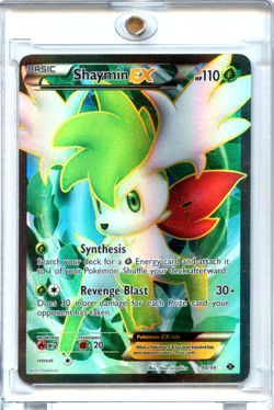 Shaymin EX Next Destinies 94/99 Full Art BW Holo Pokemon 2012 - Image 1