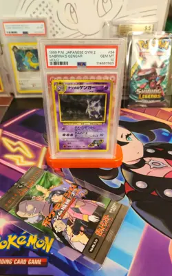 1999 Pokemon Japanese Gym 2 Sabrina's Gengar Holo #94 PSA 10 Gem Mint - Image 2