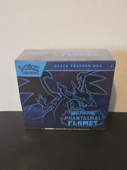 Pokemon Mega Evolution Phantasmal Flames Elite Trainer Box ETB NEW SEALED - Image 1