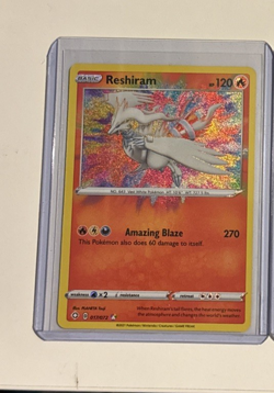 Reshiram 017/072 Amazing Rare Pokemon TCG Shining Fates NM - Image 1
