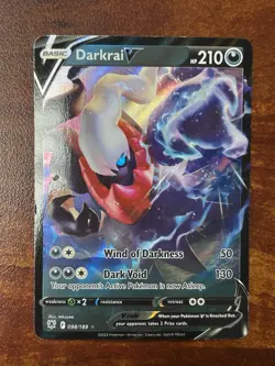 Pokemon TCG Darkrai v Ultra Rare Holo Astral Radiance - Image 1