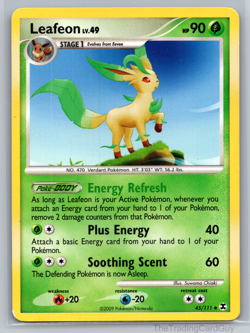 Pokemon TCG Leafeon 45/111 Rising Rivals Normal MP - Image 1