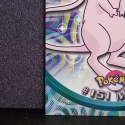 2000 Pokemon MEW #151 [Non-Holo] Topps Blue Logo 1st TV Animation NM-MT RARE 🤗 - Image 5