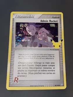 ADMIN ROCKET HOLO - POKEMON 86/109 CELEBRATIONS 25 ANS NEUF FR - Image 1