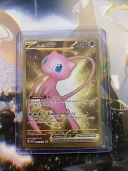 Pokemon TCG Mew EX 205/165 Scarlet & Violet 151 Holo Hyper Rare - Image 1